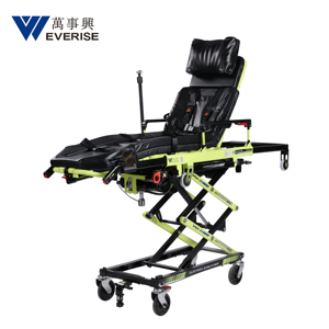 EVERISE WSX-AD-X Automatic Hydraulic Electric Foldable Ambulance Stretcher Medical Emergency Patient Transfer First-Aid Devices