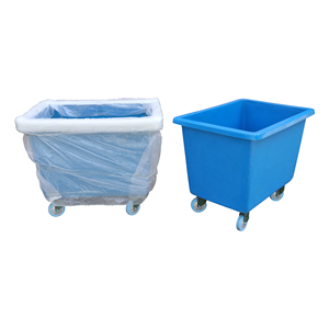 JOIN 1000*700*750mm Hotel Hospital Square Laundry Linen Tub Serving Trolley Carts