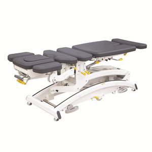 Factory Luxury Electric Stretchers Massages Ultrasonic Examination Couch Treatment Table Physiotherapy Bed Chiropractic Table