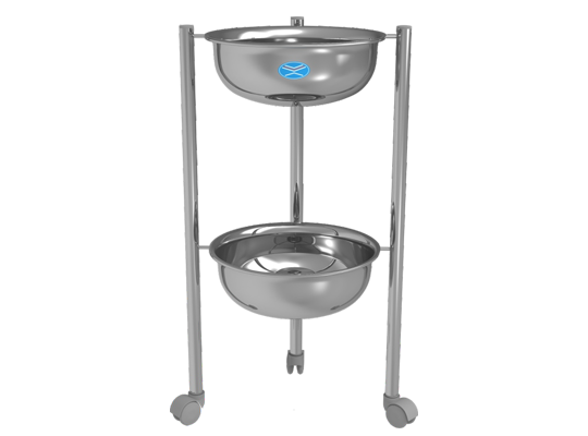 Wash Basin Stand Two Tier SS