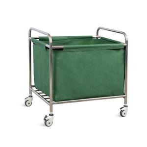 Factory Sale SKH040 Dressing Trolley for Hospitals and Hotels Linen Cleaning Cart Laundry Trolley