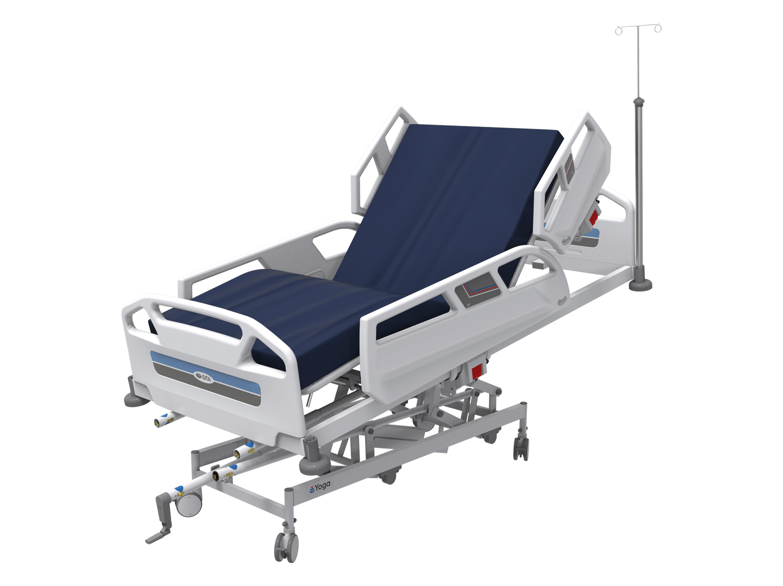 Yoga 5-Function Manual ICU Bed