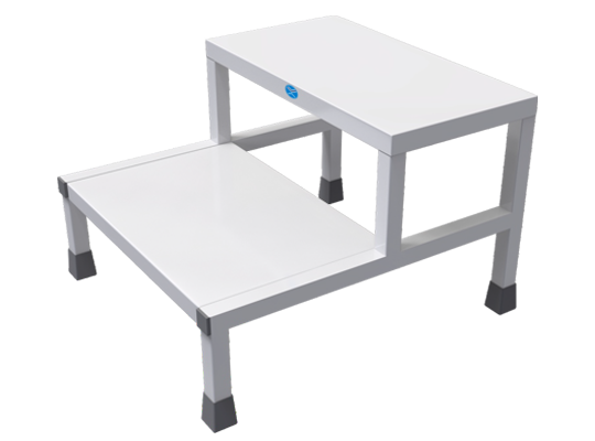 Double Step Stool — Two Step Hospital Stool