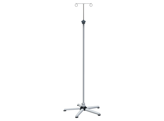 Saline Stand Heavy Base — Stationary IV Stand