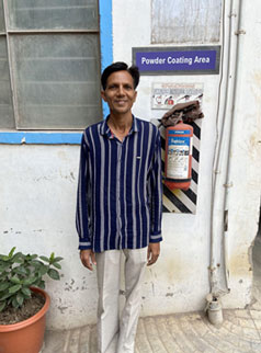 Mr. Sureshbhai Parmar — Head of Surface Treatment