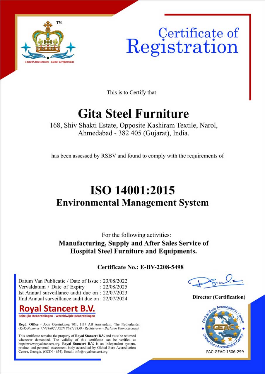Certificate of Registration — Gita Mediquip Pvt. Ltd.