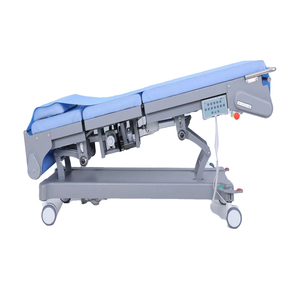 High-end ZEZHI Cardiology Examination Bed Multi-function Electric Ultrasound Table Environmentally Friendly Microfiber Leather
